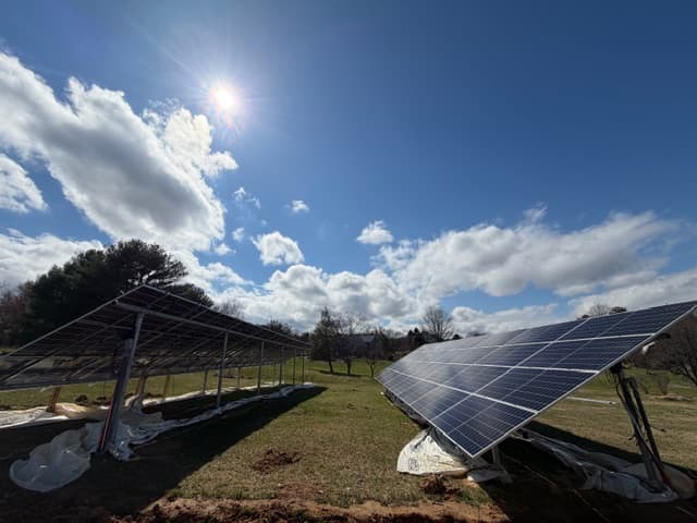 Ground Mount Solar Installation - Southern Maryland image 1