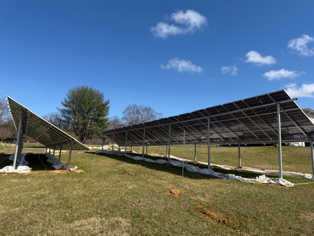 Ground Mount Solar Installation - Southern Maryland image 2