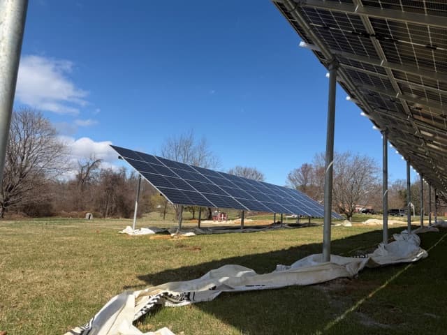 Ground Mount Solar Installation - Southern Maryland image 3