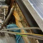 Storm Damaged Solar Cables